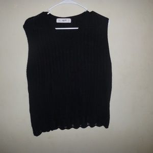 Korean fashion  - Loose fit Knit vest